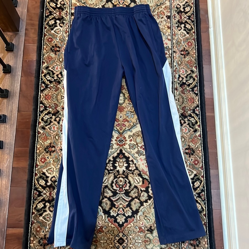 Augusta Sportswear Navy/White Sweatpants